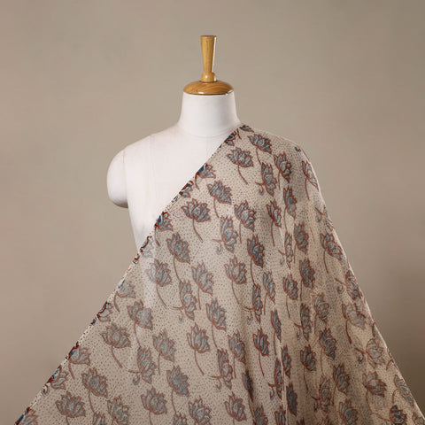 Natural dyed hand kota doria cotton fabric 10 - handcrafted