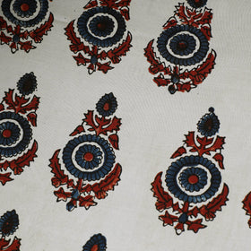 Beige - natural dyed hand modal silk fabric 17 - handcrafted