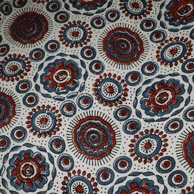 Beige - natural dyed hand modal silk fabric 28 - handcrafted