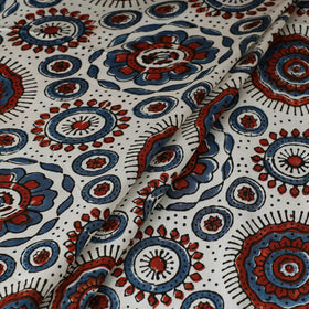 Beige - natural dyed hand modal silk fabric 28 - handcrafted