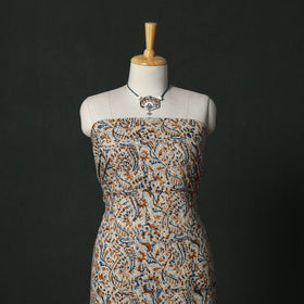 Natural dyed kalamkari hand block print cotton 2pc