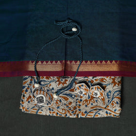 Natural dyed kalamkari hand block print cotton 2pc