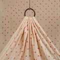 Natural dyed kutch tie-dye cotton bandhani fabric 01