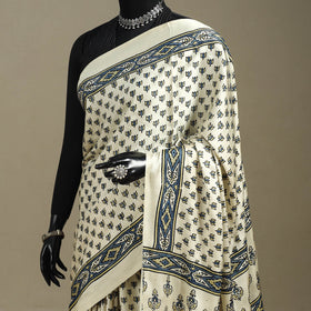 Natural dyed modal silk saree with lagdi patta 05