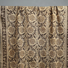 Natural dyed pedana kalamkari printed handloom cotton towel