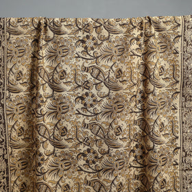 Natural dyed pedana kalamkari printed handloom cotton towel