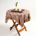 Buy Original Pedana Kalamkari Block Printed Cotton Table Cover Online at iTokri.com