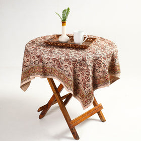 Buy Original Pedana Kalamkari Block Printed Cotton Table Cover Online at iTokri.com