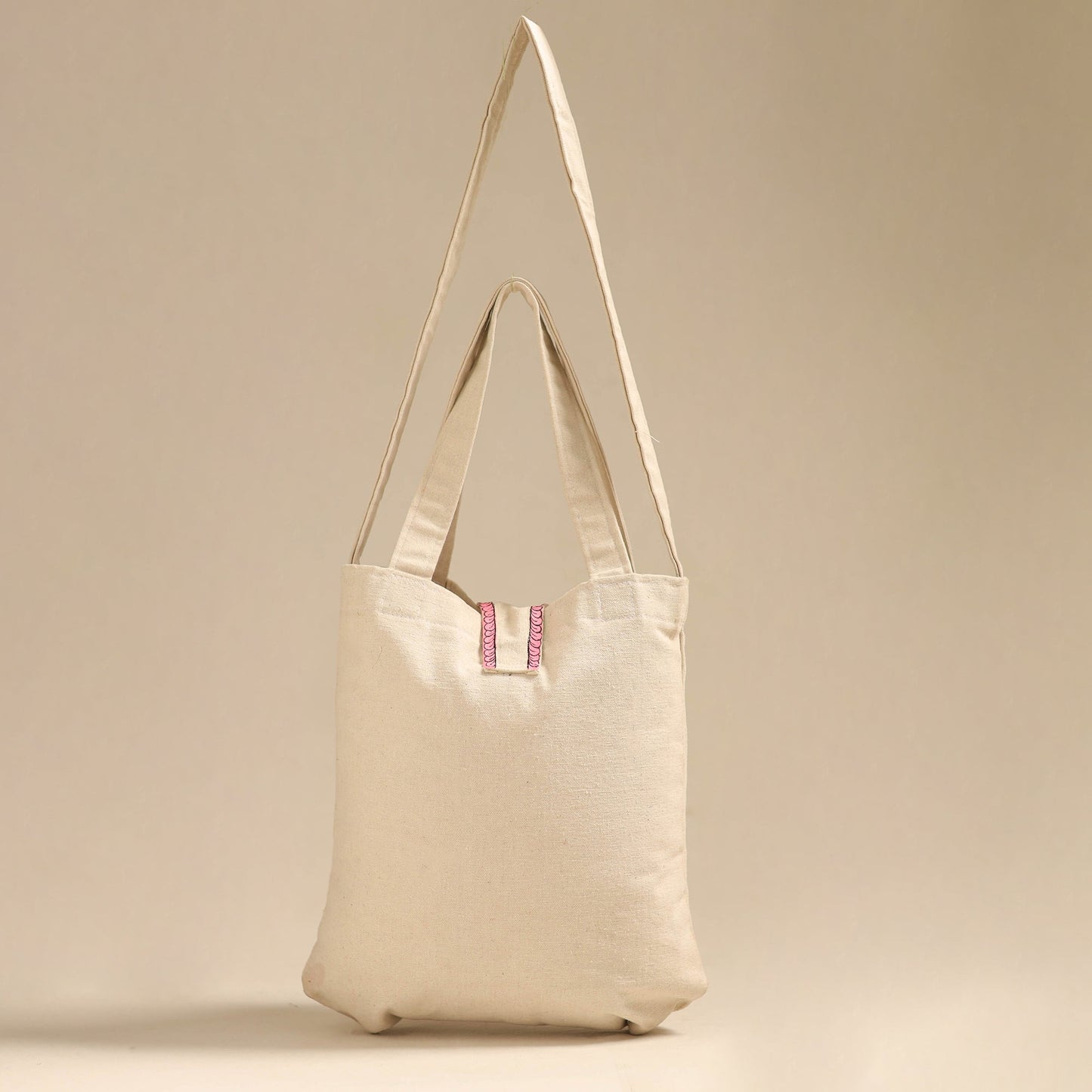 Beige - pattachitra handpainted shoulder bag from odisha 28