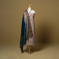 Pedana kalamkari cotton 2pc unstitched dress material