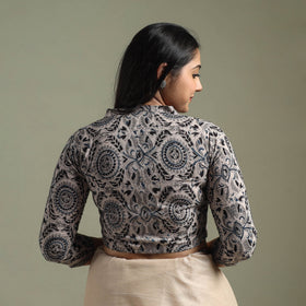 Beige - pedana hand block print cotton natural dyed