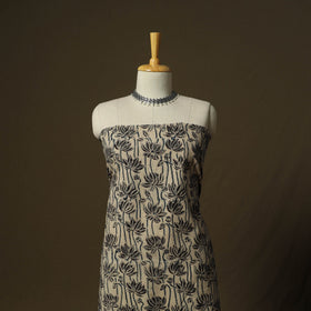 Pedana hand block print natural dyed cotton kalamkari 2pc