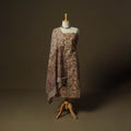 Pedana hand block print natural dyed cotton kalamkari 2pc