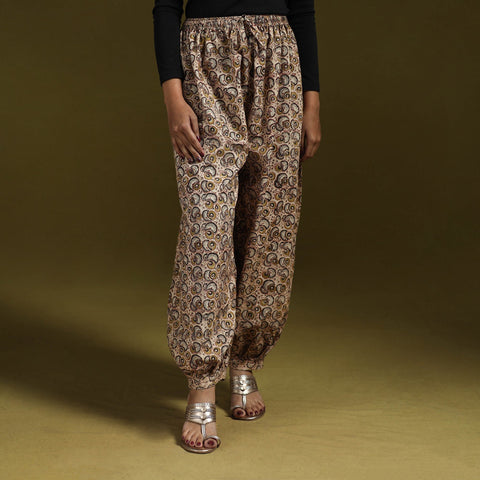 Pedana hand natural dyed cotton kalamkari afghani salwar 19