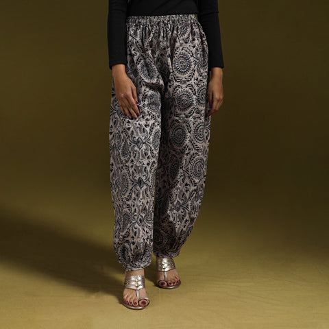 Pedana hand natural dyed cotton kalamkari afghani salwar 17