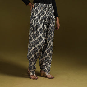Pedana hand natural dyed cotton kalamkari salwar 03