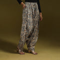 Pedana hand natural dyed cotton kalamkari salwar 07