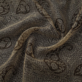 Pedana hand block print natural dyed kota doria cotton