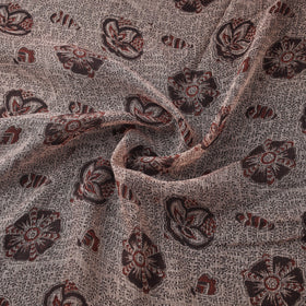 Pedana hand block print natural dyed kota doria cotton