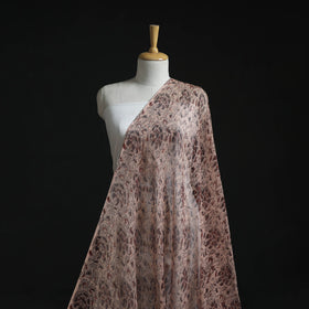 Pedana hand block print natural dyed kota doria cotton