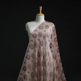 Pedana hand block print natural dyed kota doria cotton