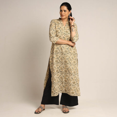 Kalamkari Kurta with Palazzo Set