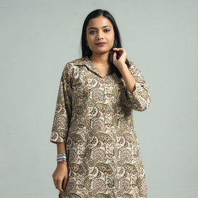 Buy Pedana Kalamkari Block Printed Cotton Co-Ord Set Online at iTokri.com