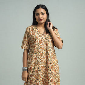 Buy Pedana Kalamkari Block Printed Cotton Co-Ord Set Online at iTokri.com