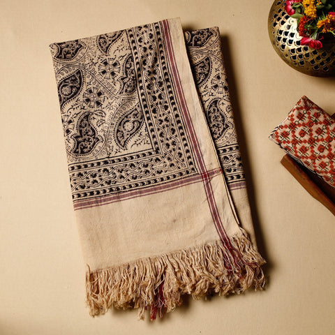  Pedana Kalamkari Block Printing Handloom Cotton Towel Online at iTokri.com