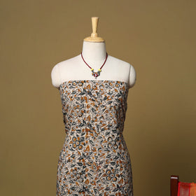 Pedana kalamkari cotton 2pc unstitched dress material