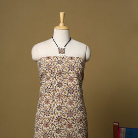 Pedana kalamkari cotton 2pc unstitched dress material