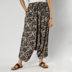 Buy Pedana Kalamkari Block Print Cotton Harem Pant Online at iTokri.com