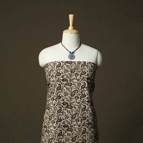 Pedana kalamkari hand block print natural dyed cotton 2pc