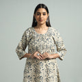 Pedana Kalamkari Hand Block Printed Kurta
