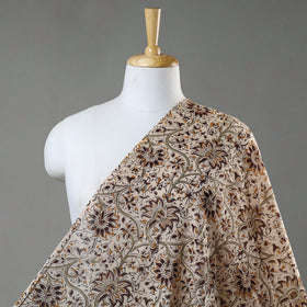  Pedana Kalamkari Hand Block Printed Mul Cotton Fabric 09 