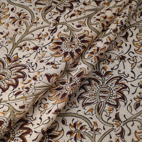  Pedana Kalamkari Hand Block Printed Mul Cotton Fabric 09 