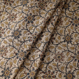 Buy Pedana Kalamkari Block Printed Cotton Fabric Online at iTokri.com