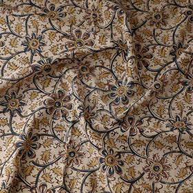 Buy Pedana Kalamkari Block Printed Cotton Fabric Online at iTokri.com