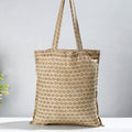 Beige Pedana Kalamkari Block Printed Cotton Shopping Bag