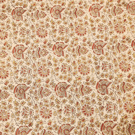  Pedana Kalamkari Block Printing Cotton Double Bed Cover Online at iTokri.com