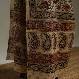 Pedana natural dyed cotton kalamkari dupatta 07
