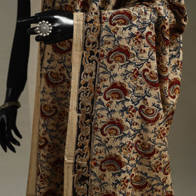 Pedana natural dyed cotton kalamkari dupatta 07