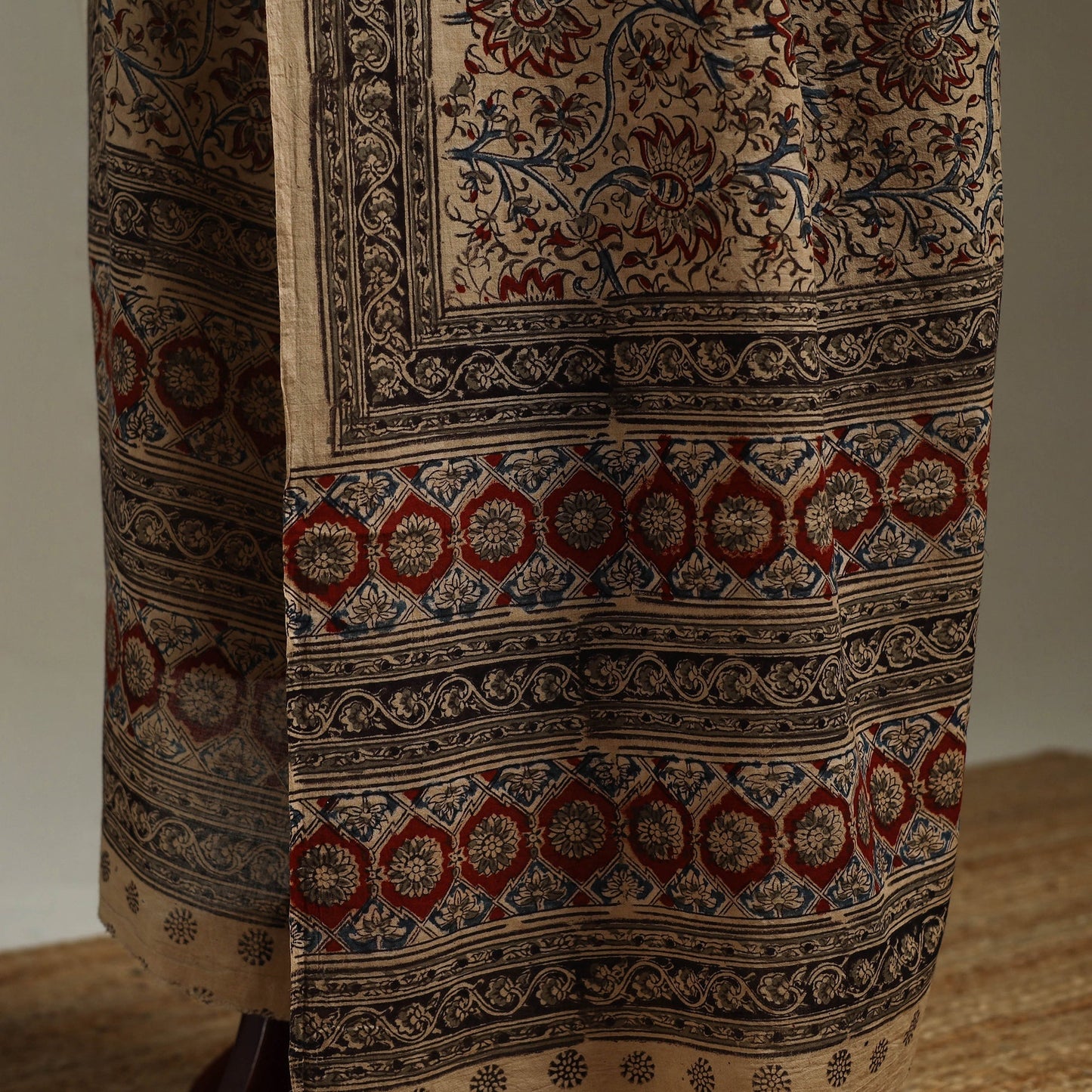Pedana natural dyed cotton kalamkari dupatta 10