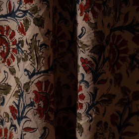 Pedana natural dyed cotton kalamkari fabric 01 - handcrafted