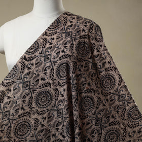 Pedana natural dyed cotton kalamkari fabric 02 - handcrafted