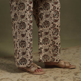 Beige - pedana natural dyed kalamkari co-ord set 07