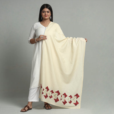  Phulkari Hand Embroidery Silk Handloom Dupatta Online at iTokri.com