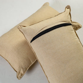 Piege - Fine Cotton Handloom Set of 2 Pillow Covers (26 x 16 in)