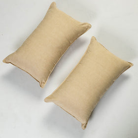 Piege - Fine Cotton Handloom Set of 2 Pillow Covers (26 x 16 in)