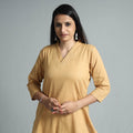  Plain Flex Cotton Long Straight Kurta 21 